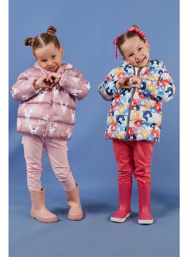 Lela Extra Padded Soft Fleece Hooded Puffer Coat Unisex Children'S COAT 5763008 - Image 4